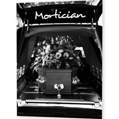 Mortician, The Only Guy Who Wants Your Body Postcard-Greeting & Note Cards-Thrum State