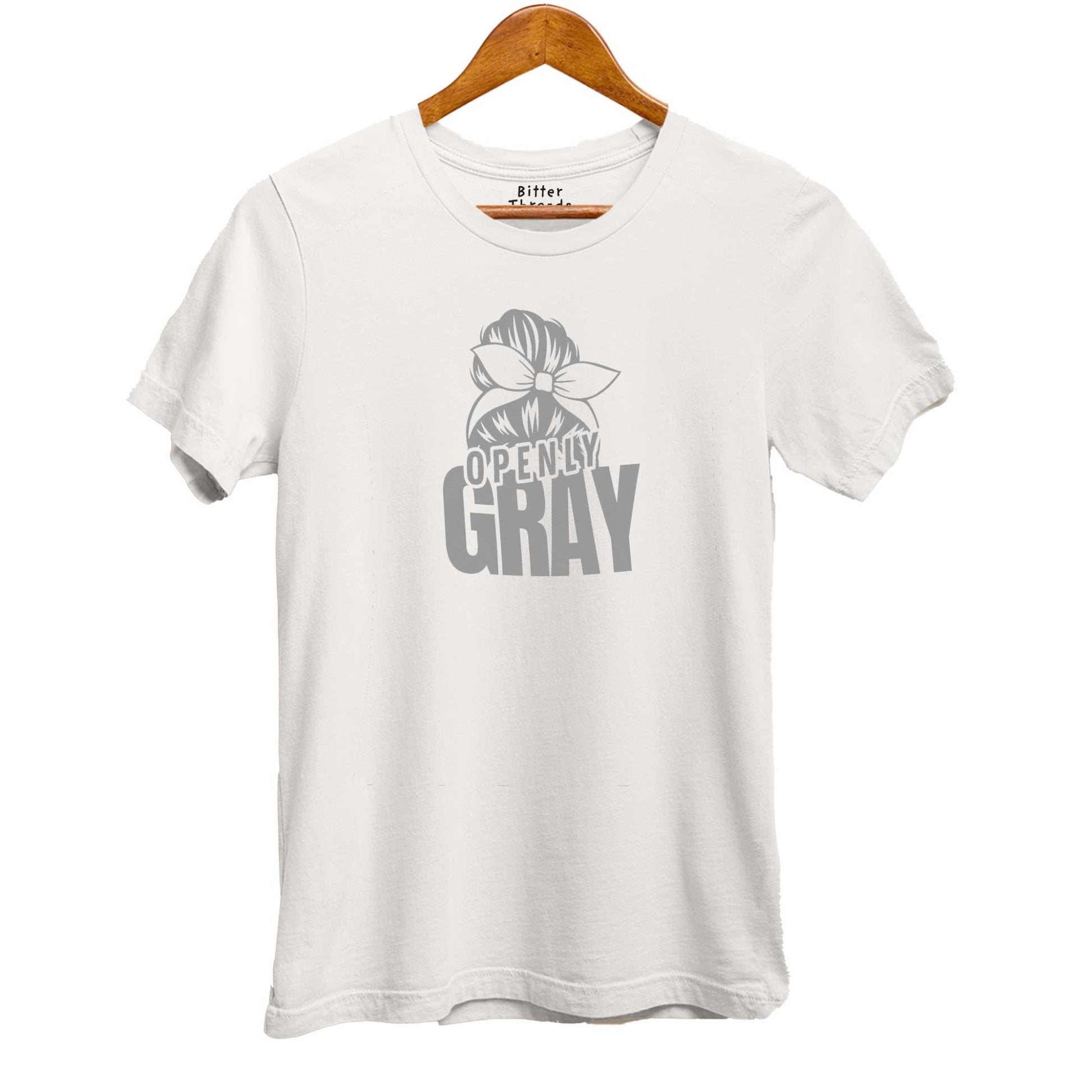 Openly Gray Unisex Organic Cotton T-Shirt Made In The USA-T-shirts-Ash White-S-Thrum State