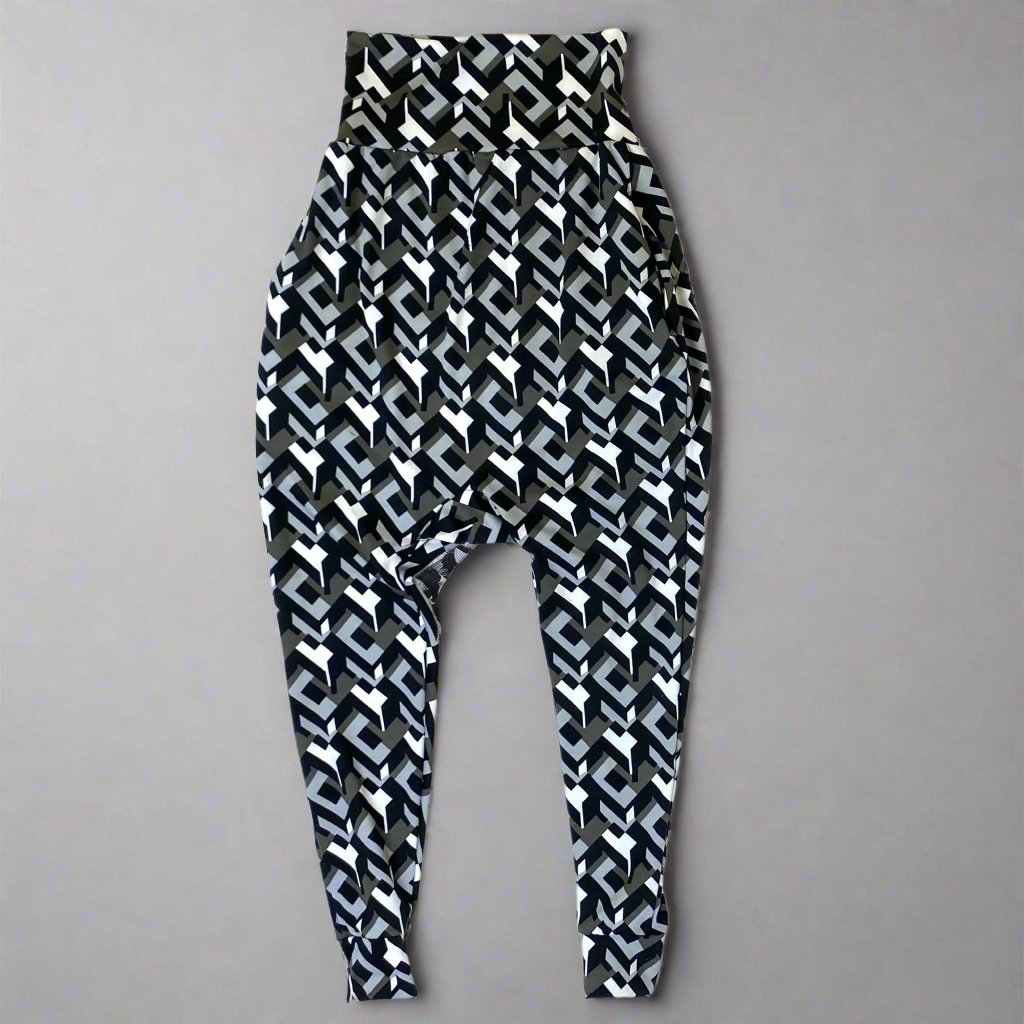 Mod Escher Harem Pants-Pants-Thrum State