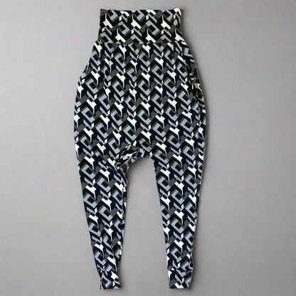 Mod Escher Harem Pants-Pants-Thrum State