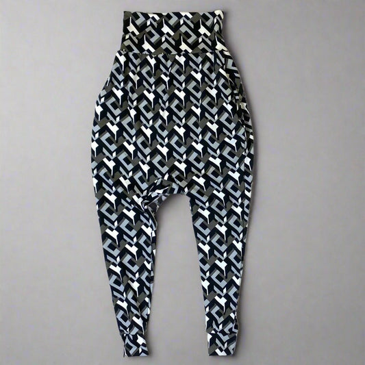 Mod Escher Harem Pants-Pants-Thrum State