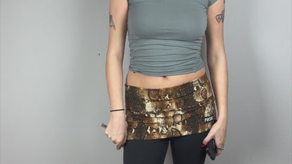 P05K™ | Snakeskin Waist Pockets